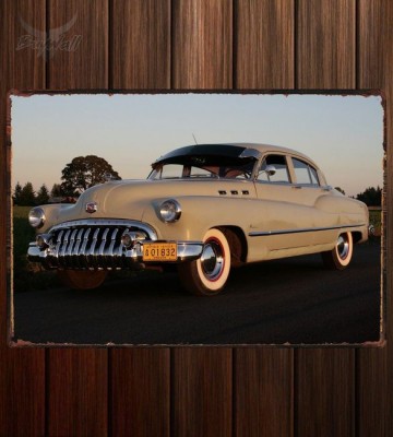 Металлическая табличка Buick Super 4-door Sedan (52)